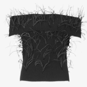 TANYA TAYLOR
Mindy Feather Knit Top